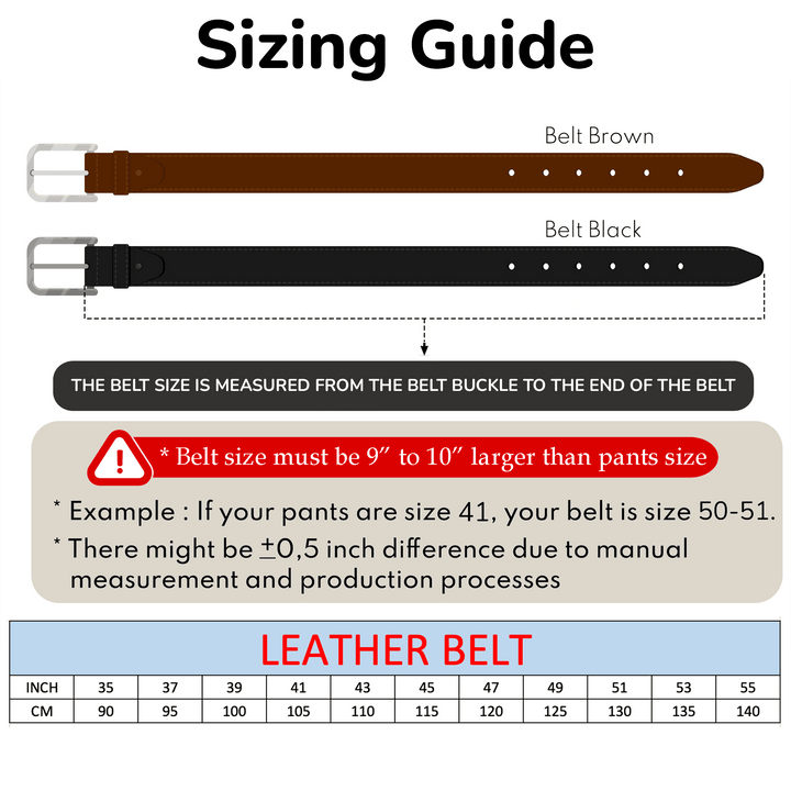 Personalized Engraved Leather Belt – Custom PU Leather Belt with Laser Engraving for Husband, Boyfriend, Dad, Anniversary, Father’s Day Gift