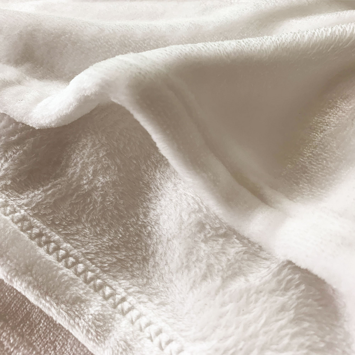 Couple Photo Blanket with Name – Custom Personalized Fleece or Sherpa Blanket for Anniversary, Wedding, Memorial, Valentine’s Day Gift